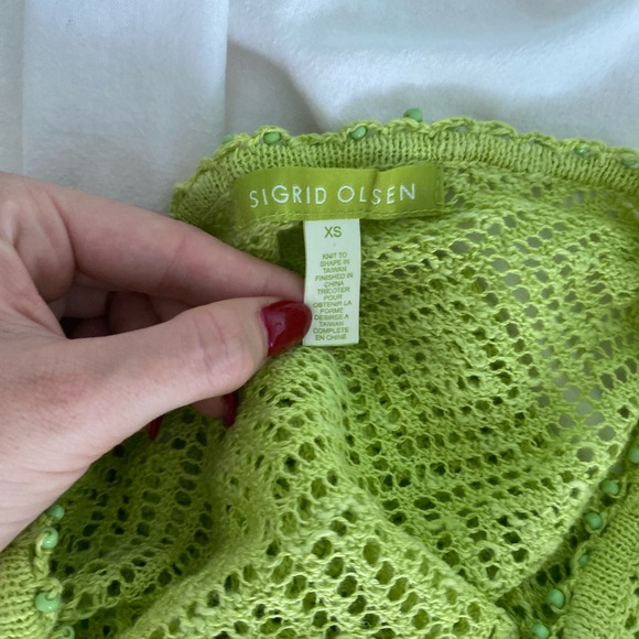 Sigrid Olsen Knit Top - Picture 3 of 3